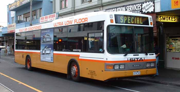 SITA Scania L94UB Volgren CR221L 76